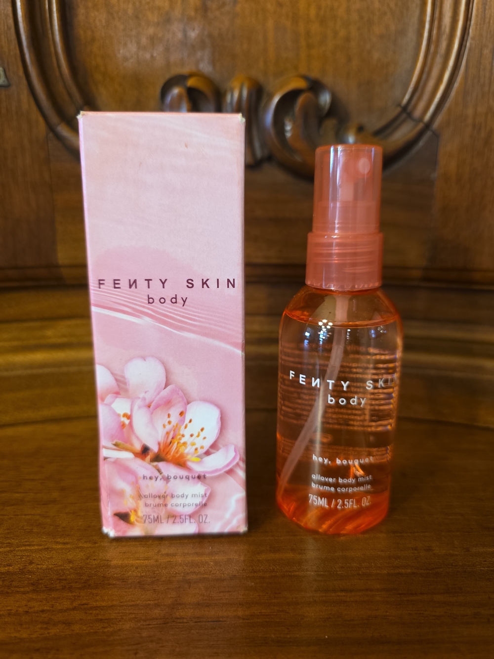 Fenty Skin Body, Hey Bouquet, All Over Body Mist, 2.5oz--NIB